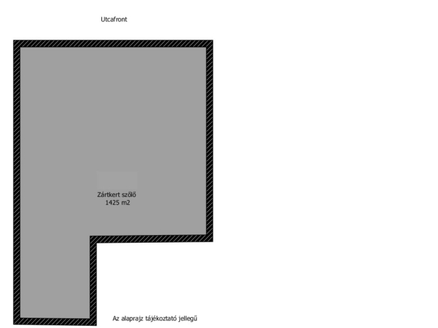 Nyúli, panorámás telek, szőlővel eladó!