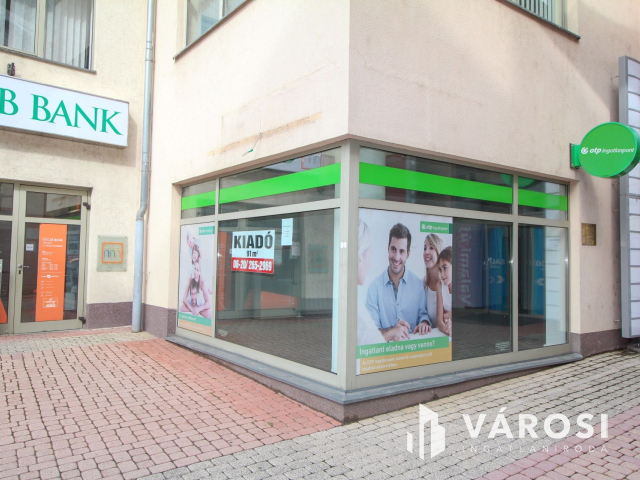 Salgó Center földszintjén 91 nm-es üzlethelyiség kiadó!
