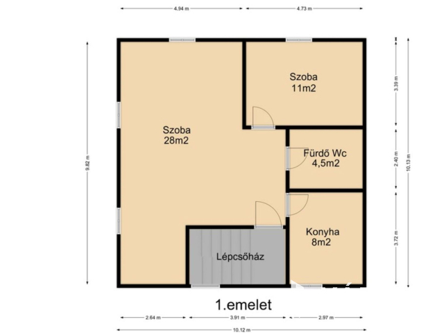 Komlósdon ház+gazdasági épület+14400m2 szántó jó gazdára vár