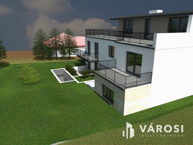 Prémium AA+ 163 m2-es hőszivattyús lakás saját kerttel eladó