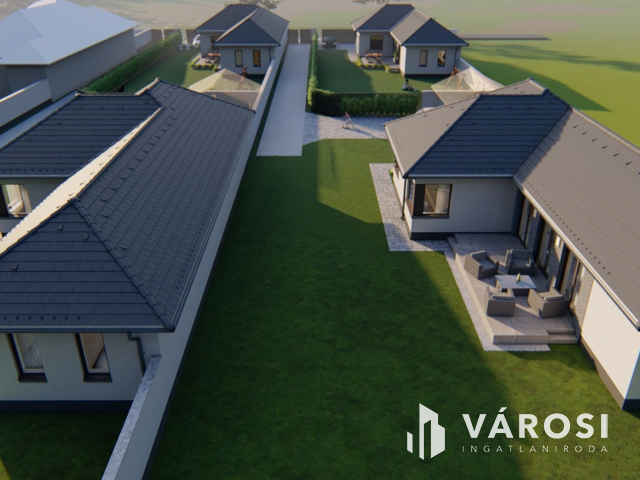 Modern, hőszivattyús, 106 m2-es családi ház népszerű helyen