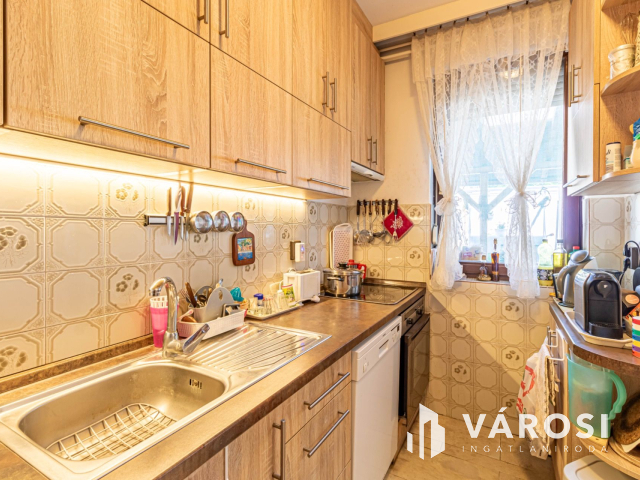 Belvárosi lakás saját kertrésszel