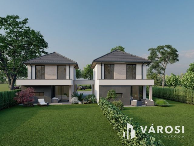 Újépítésű ikerház remek elosztással, kulcsrakészen!!!