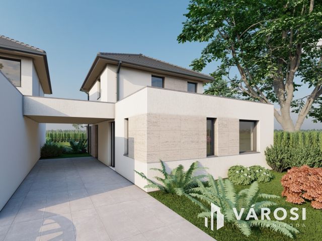 Újépítésű ikerház remek elosztással, kulcsrakészen!!!