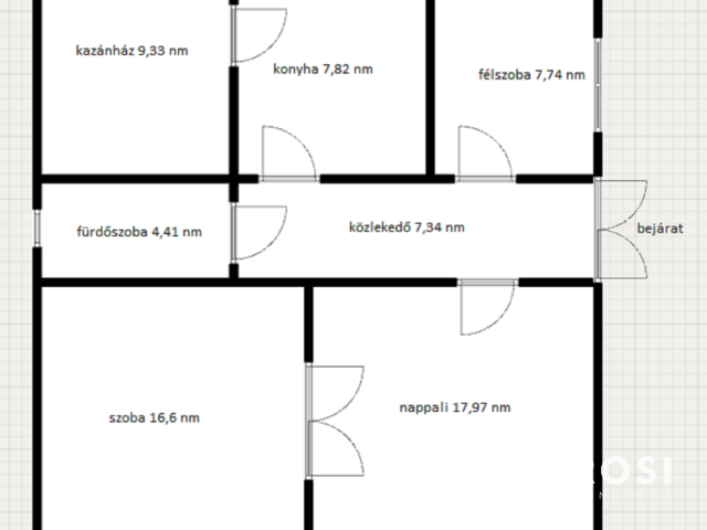 Kiváló elrendezésű ház Örkény központjában!