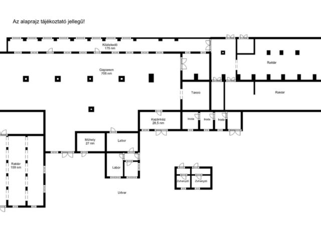 Eladó ipari ingatlan – nagy terekkel és saját kúttal!