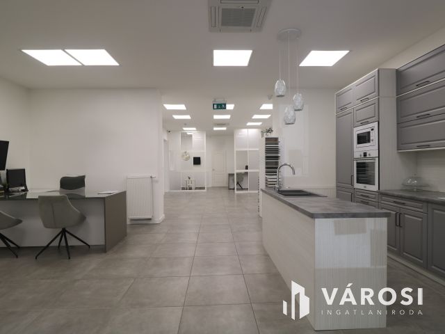 Impozáns üzlethelyiség szeged belvárosában.