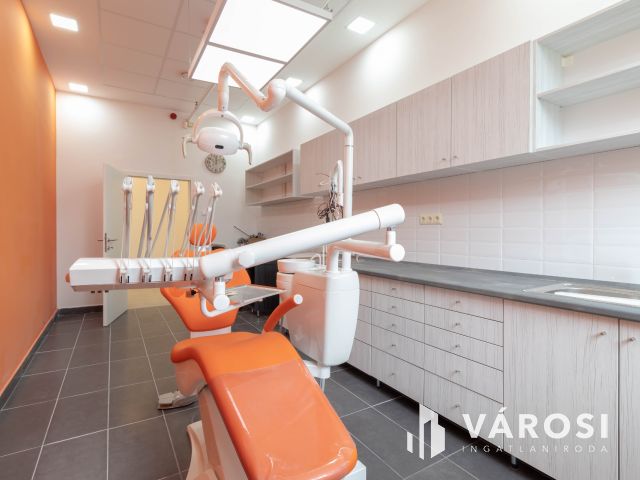 Felszerelt, berendezett, 21 m2-es fogászati rendelő Újbudán