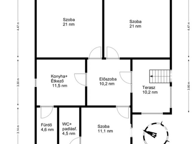 Remek lehetőség egy kis patak partján