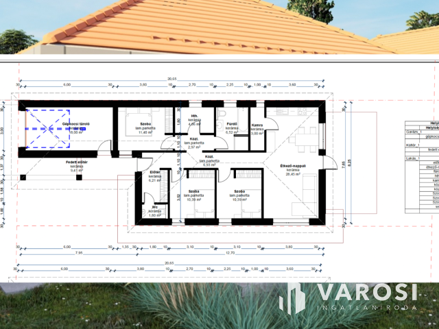 Új építésű, 106 m2-es "paradicsomi" családi házak