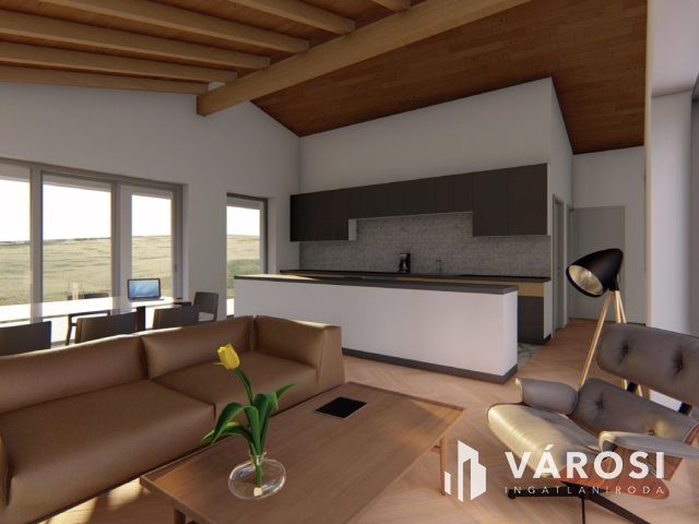 Panorámás, új építésű ház Bocföldén