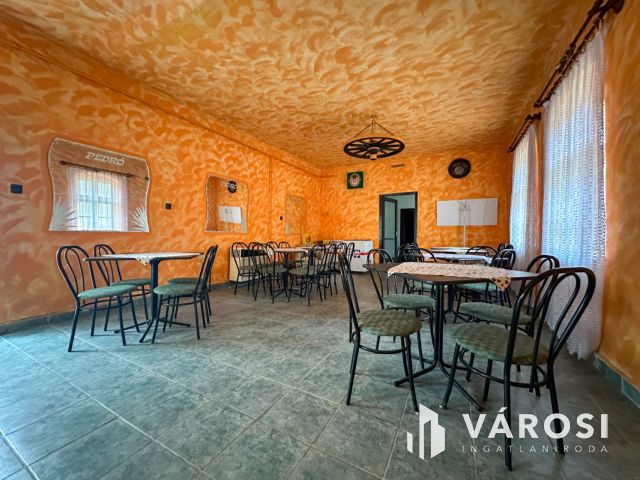 Főútvonal mellett, vállalkozásra alkalmas családi ház eladó!