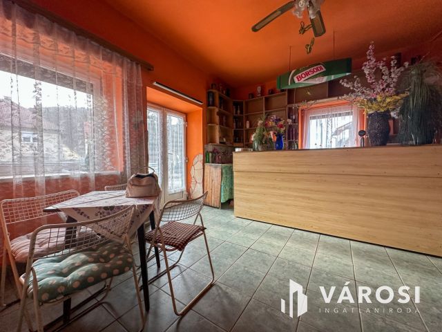 Főútvonal mellett, vállalkozásra alkalmas családi ház eladó!