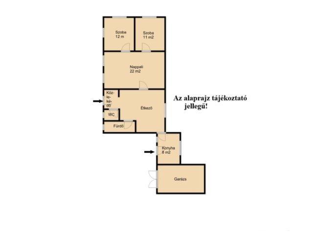 Jó szerkezetű ház Vésztőn.