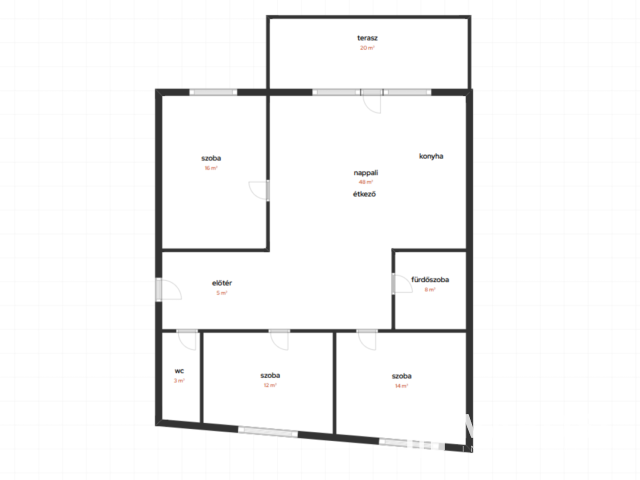 Debrecen Belvárosi 3 Szoba Nappalis Új Lakás Kiadó!