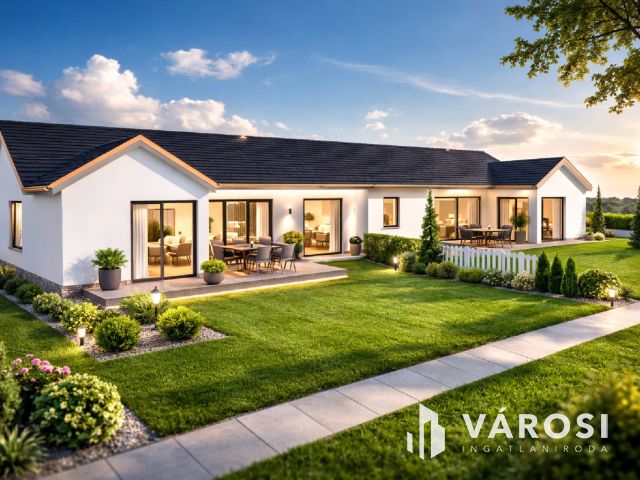 Panorámás ikerház fél  Tinnyén a  királyvölgy lakoparkban