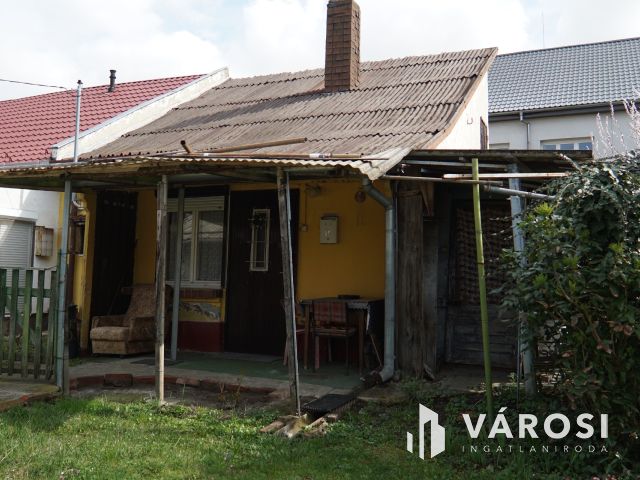 Teleki utcában, udvari lakás kis zöldterülettel