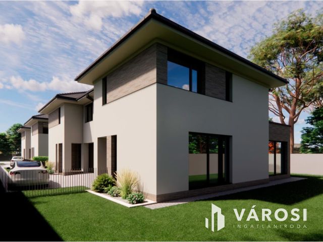 Debrecen kedvelt, csendes kertvárosi részén ELADÓ IKERHÁZAK