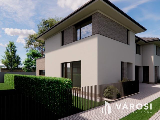 Debrecen kedvelt, csendes kertvárosi részén ELADÓ IKERHÁZAK