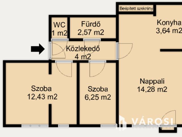 Belvárosi lakás, felújítva – csak költözni kell!