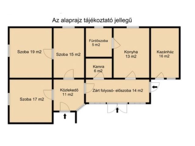 Rendezett, 3 szobás, vidéki családi ház eladó